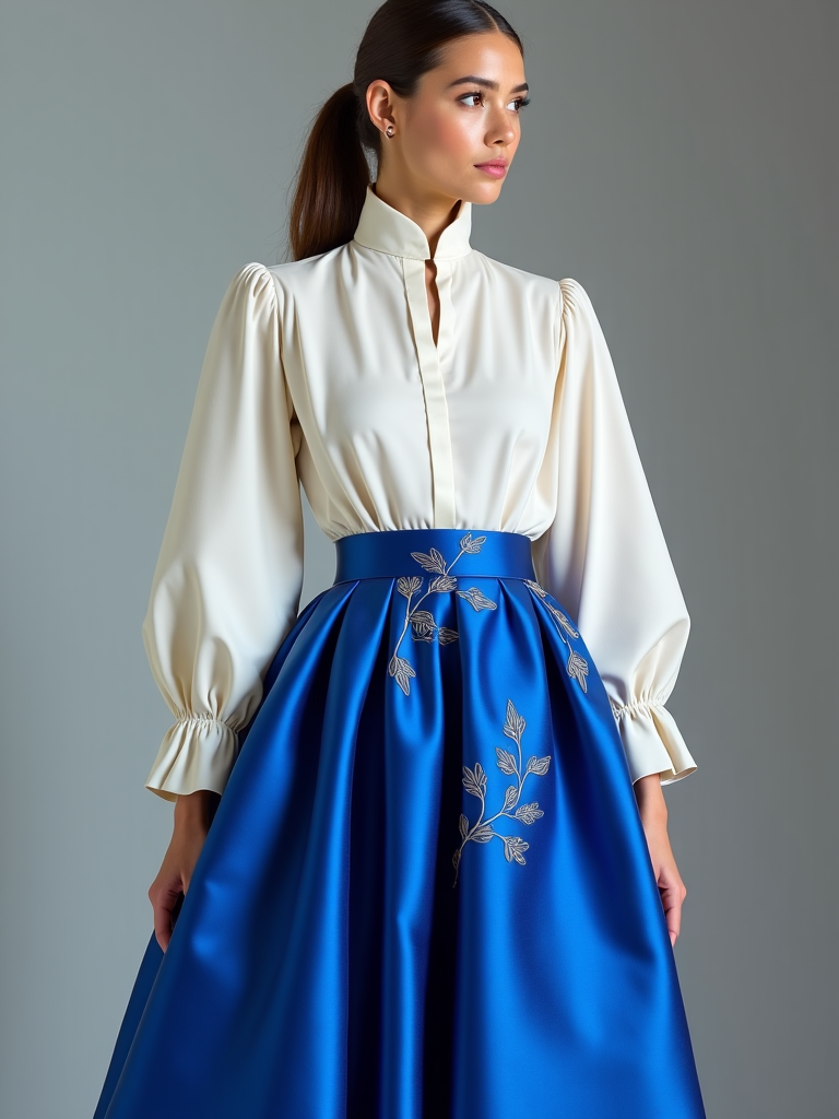 Satin Skirt Outfit Ideas