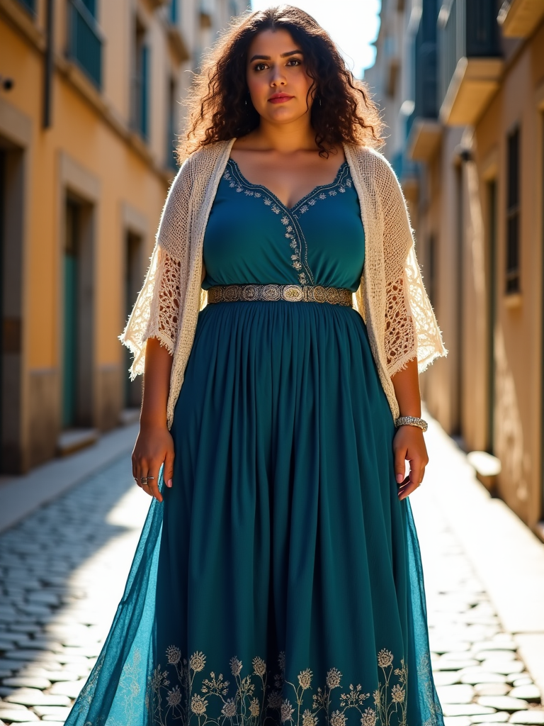 Plus Size European Vacation Outfits Ideas