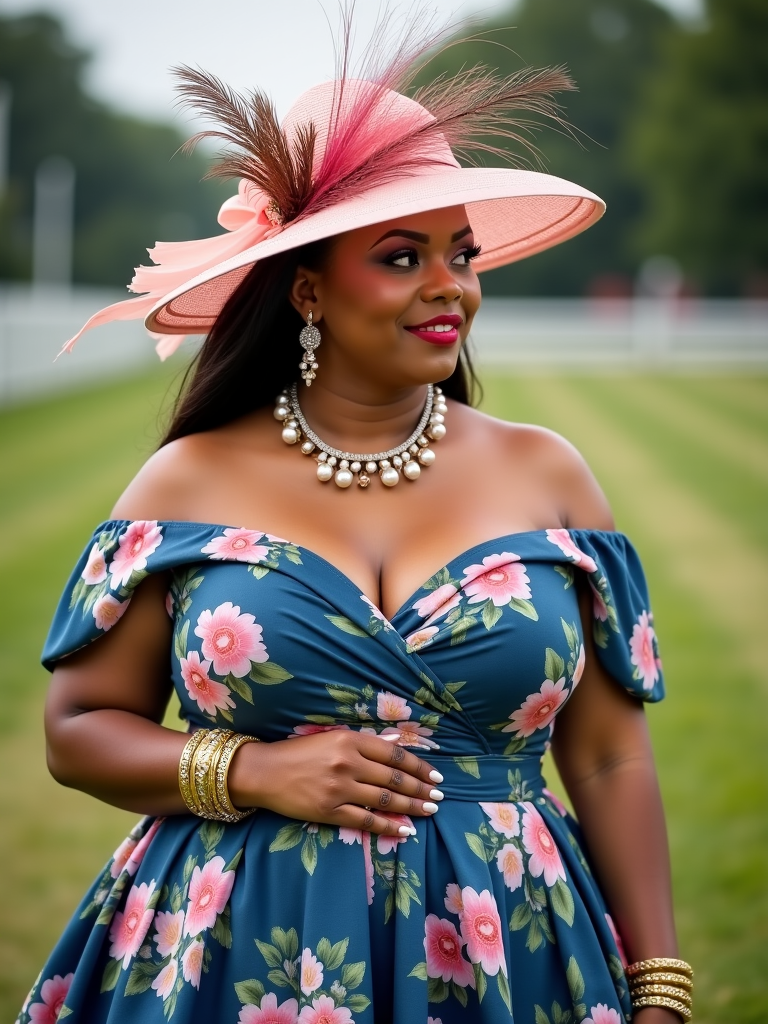 Plus Size Kentucky Derby Outfits Ideas
