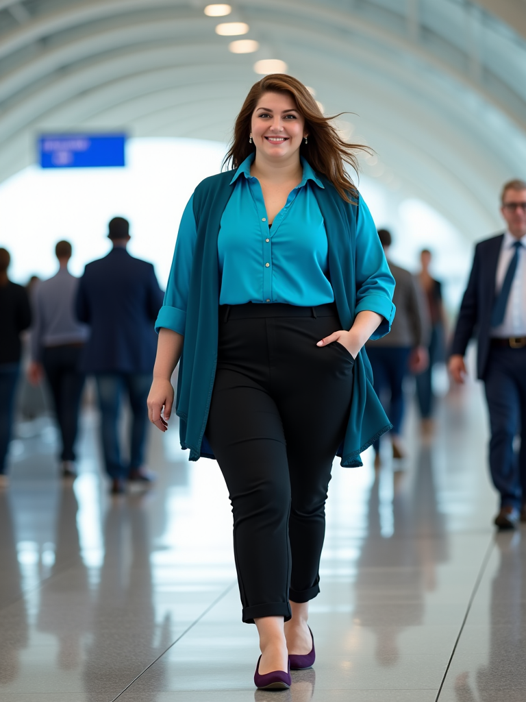 Plus Size Airport Outfits Ideas