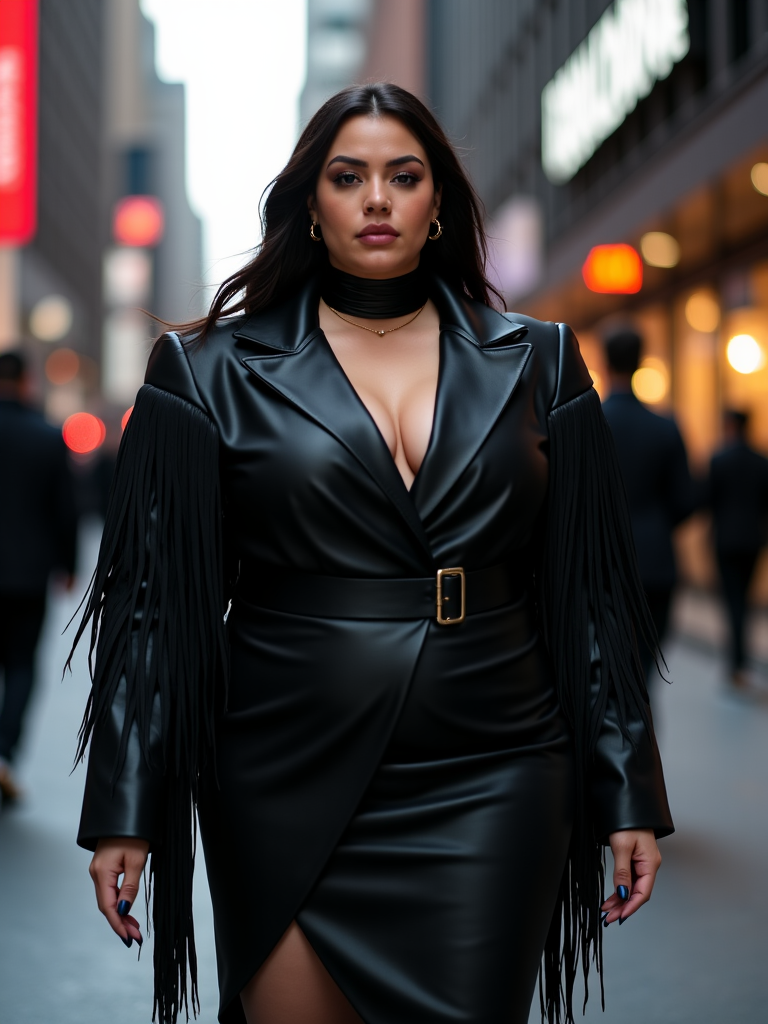 Plus Size All Black Outfits Ideas