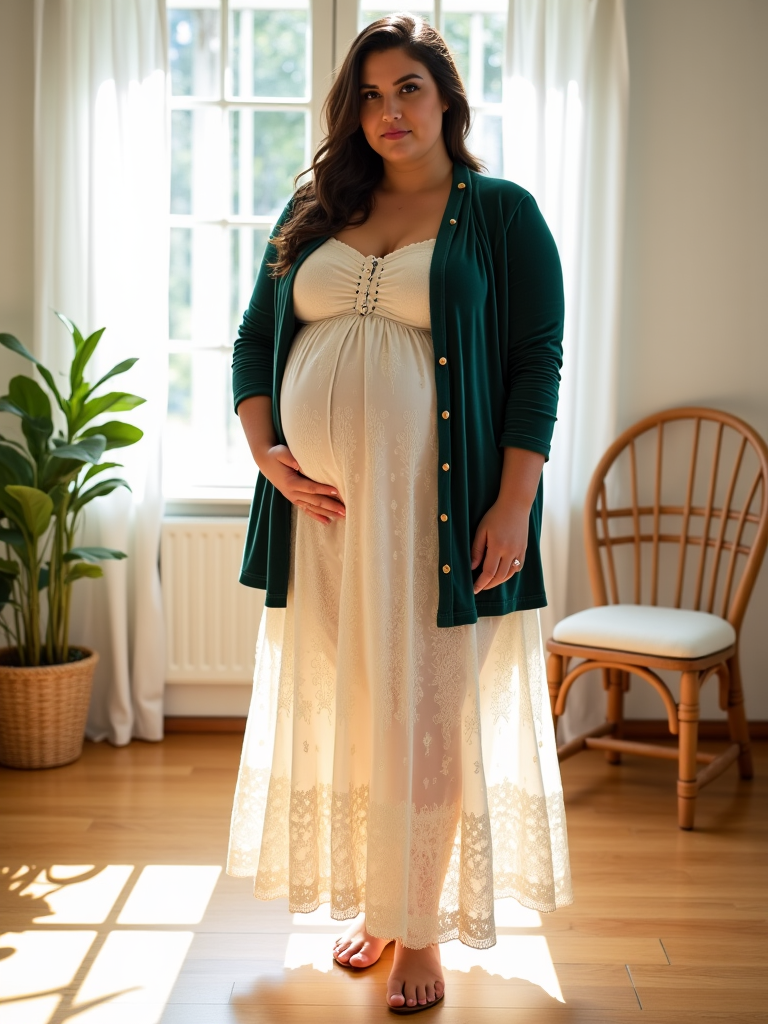 Plus Size Baby Shower Outfits Ideas