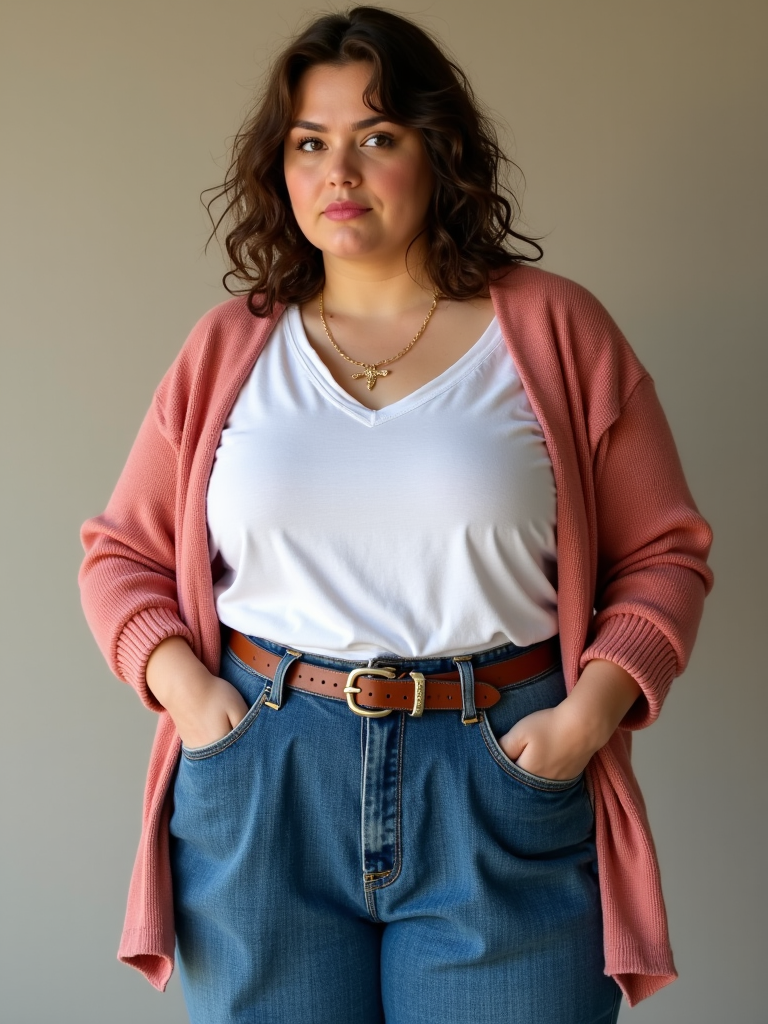 Plus Size Baggy Jeans Outfit Ideas