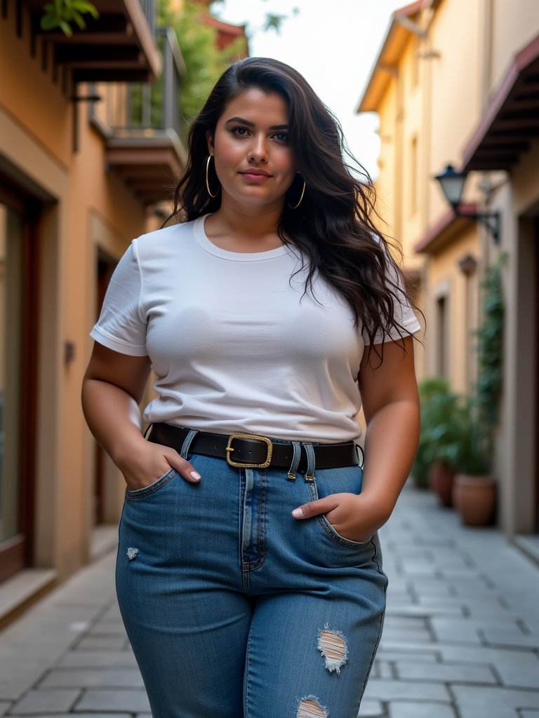 Plus Size Baggy Jeans Outfit Ideas
