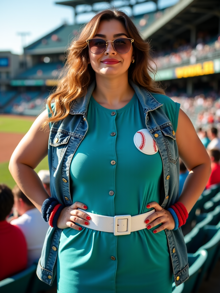 Plus Size Baseball Game Outfits Ideas