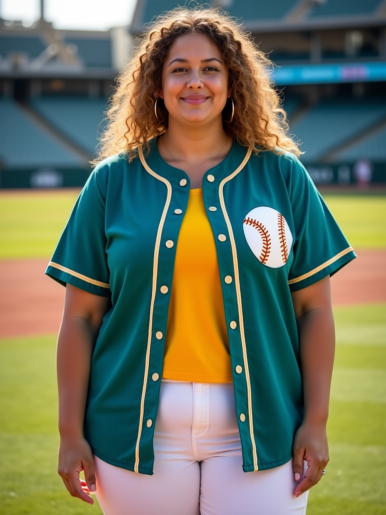 Plus Size Baseball Game Outfits Ideas