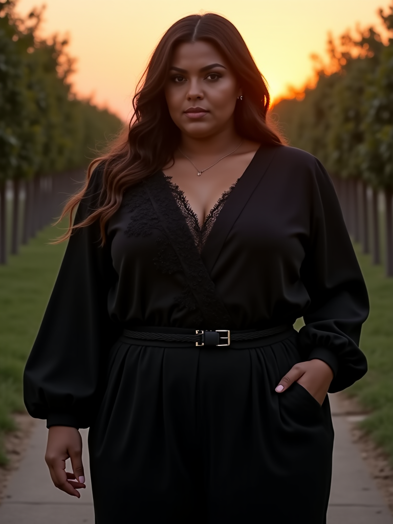 Plus Size Black Outfit Ideas