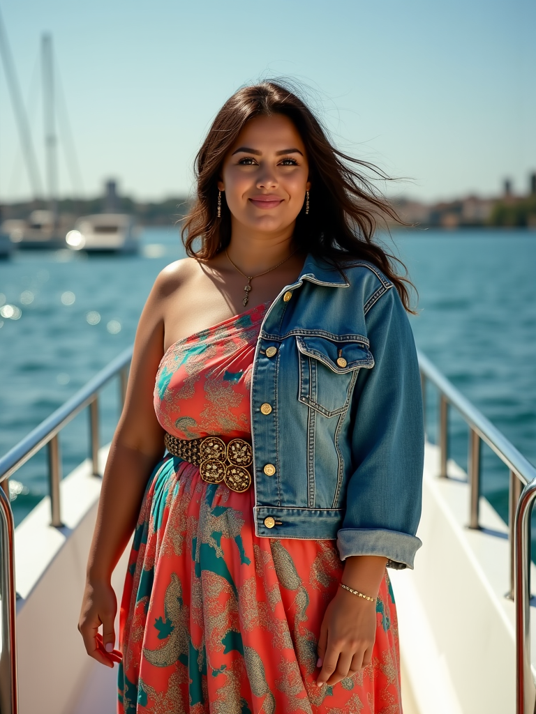Plus Size Boat Party Outfits Ideas