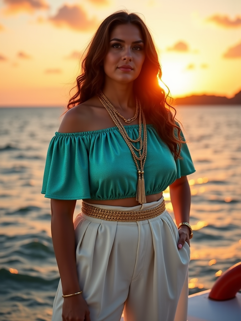 Plus Size Boat Party Outfits Ideas