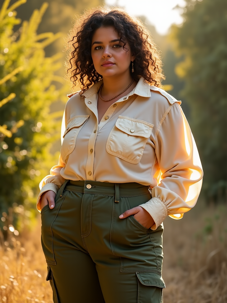 Plus Size Cargo Pants Outfit Ideas