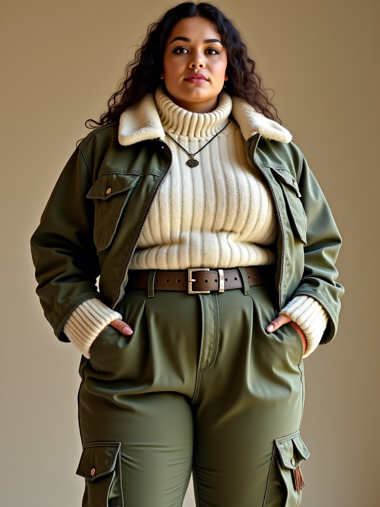 Plus Size Cargo Pants Outfit Ideas