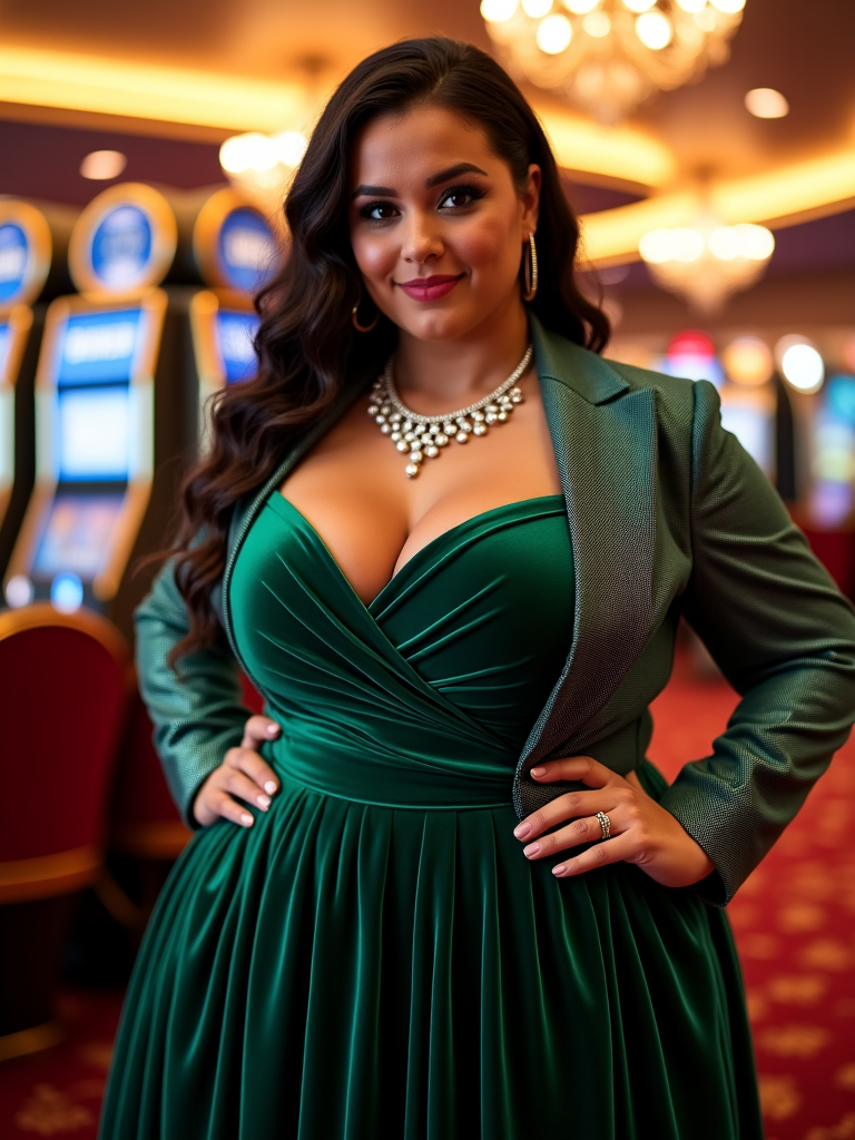 Plus Size Casino Outfits Ideas
