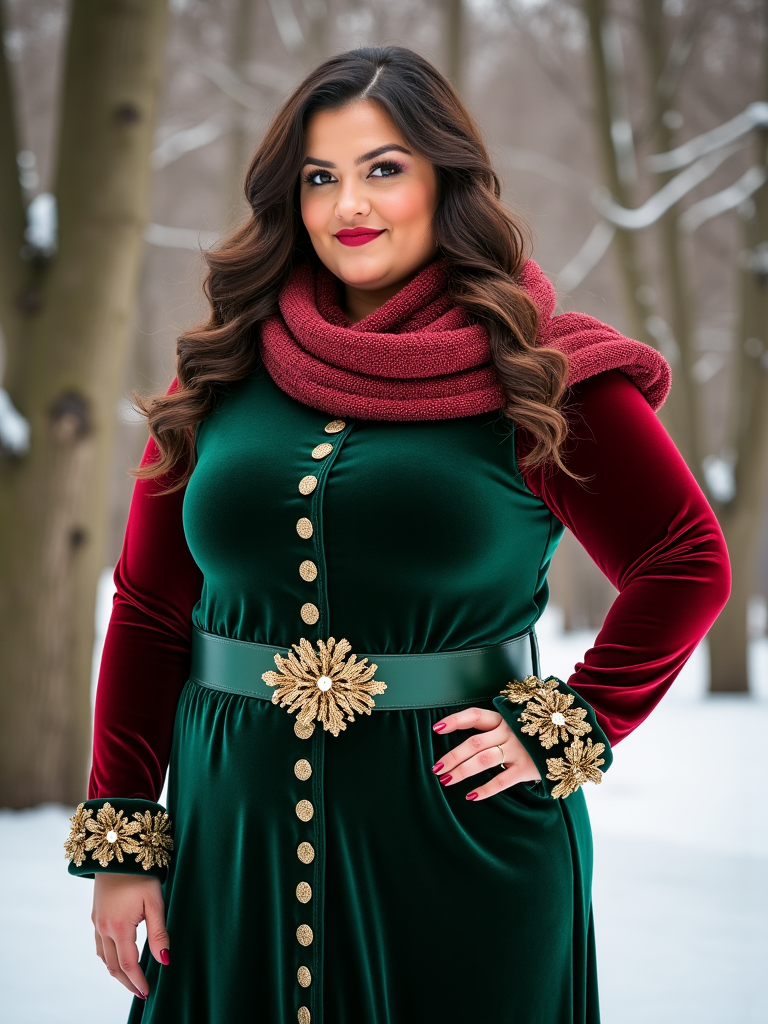 Plus Size Christmas Outfit Ideas