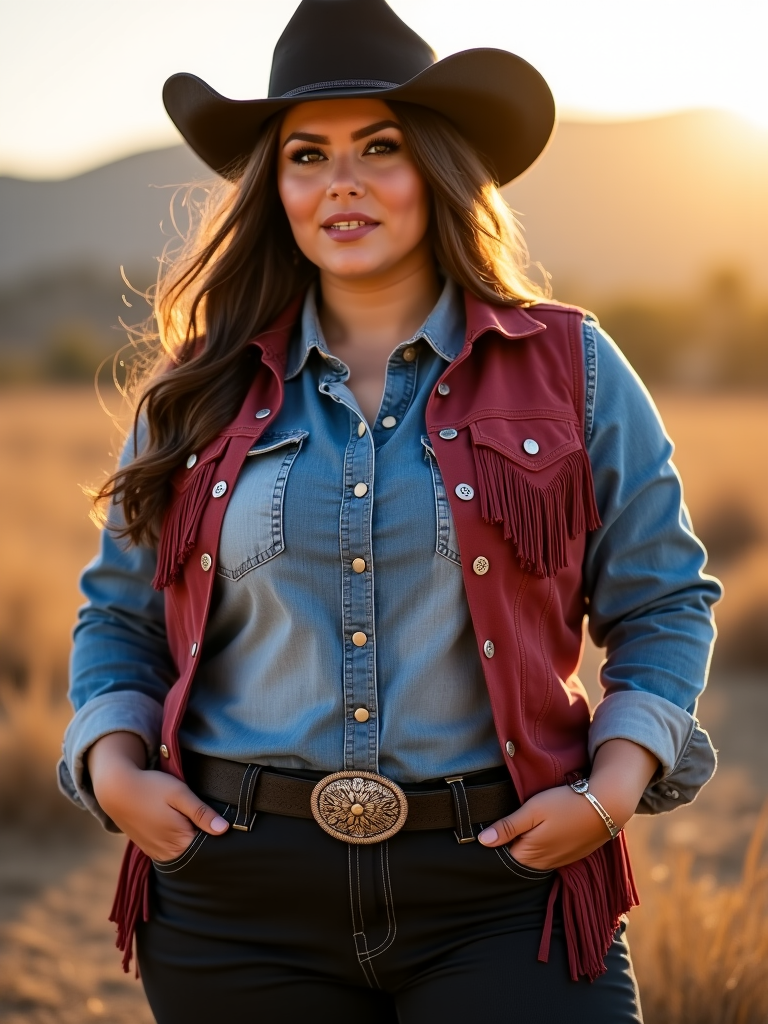 Plus Size Cowboy Outfit Ideas