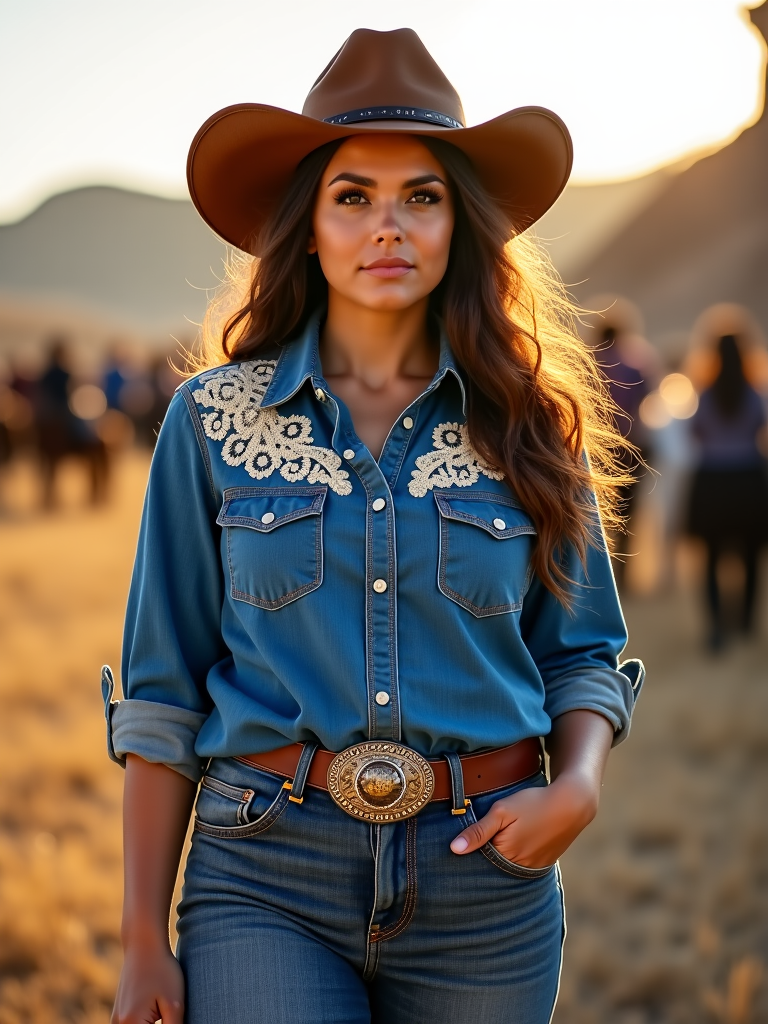 Plus Size Cowgirl Outfit Ideas