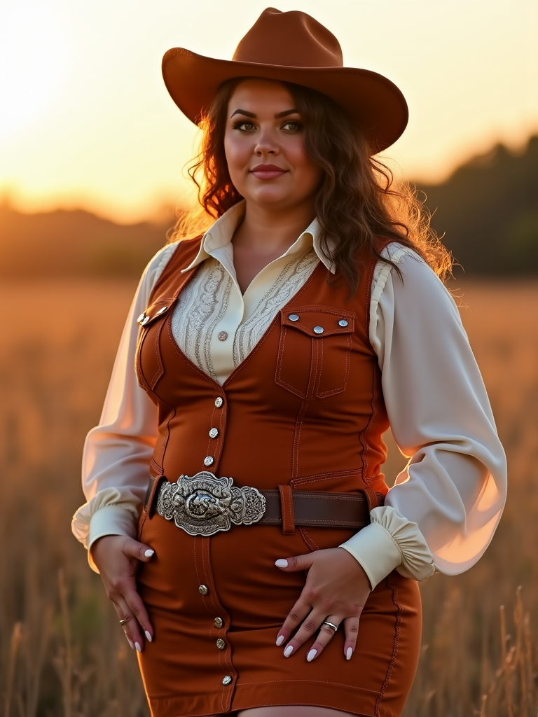 Plus Size Cowgirl Outfit Ideas