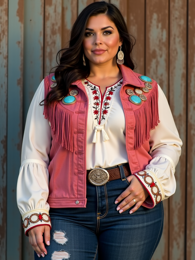 Plus Size Cowgirl Outfit