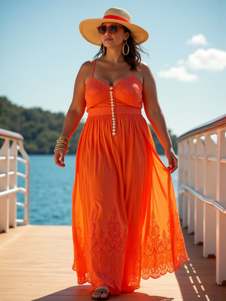 Plus Size Cruise Outfits Ideas