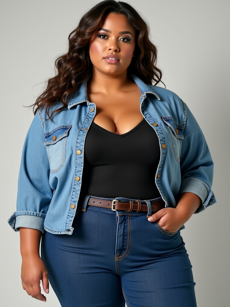 Plus Size Denim Outfit Ideas