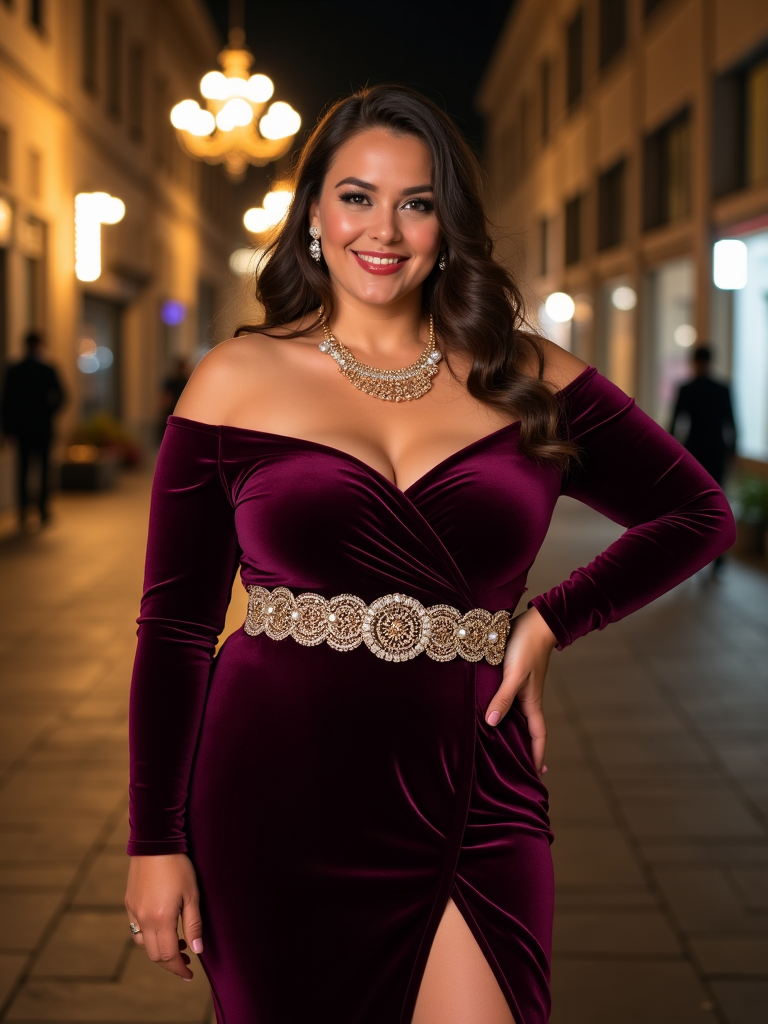 Plus Size Dinner Date Outfits Ideas