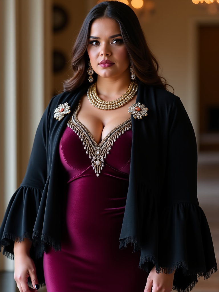 Plus Size Dinner Outfits Ideas