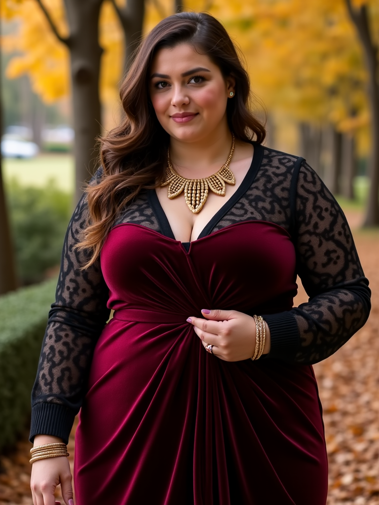 Plus Size Fall Wedding Guest Outfits Ideas