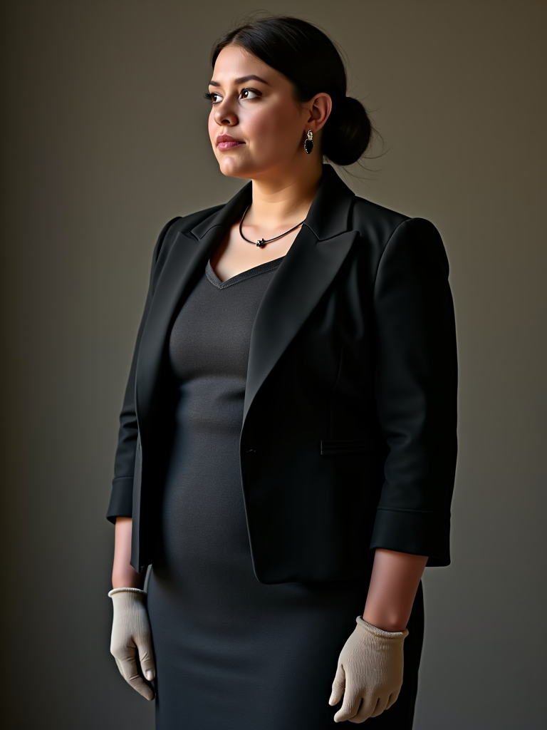 Plus Size Funeral Outfits Ideas
