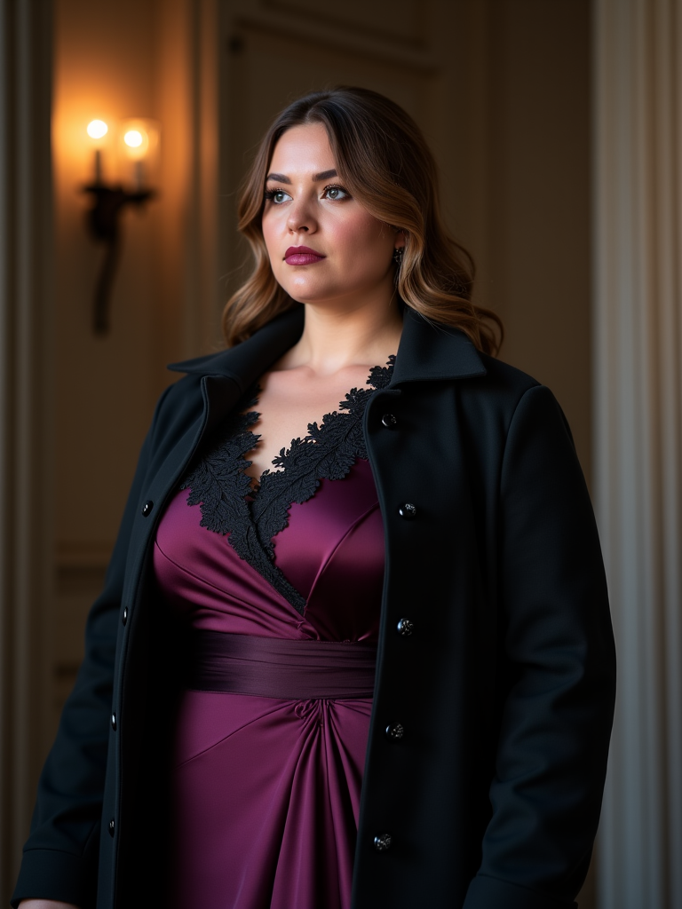 Plus Size Funeral Outfits Ideas