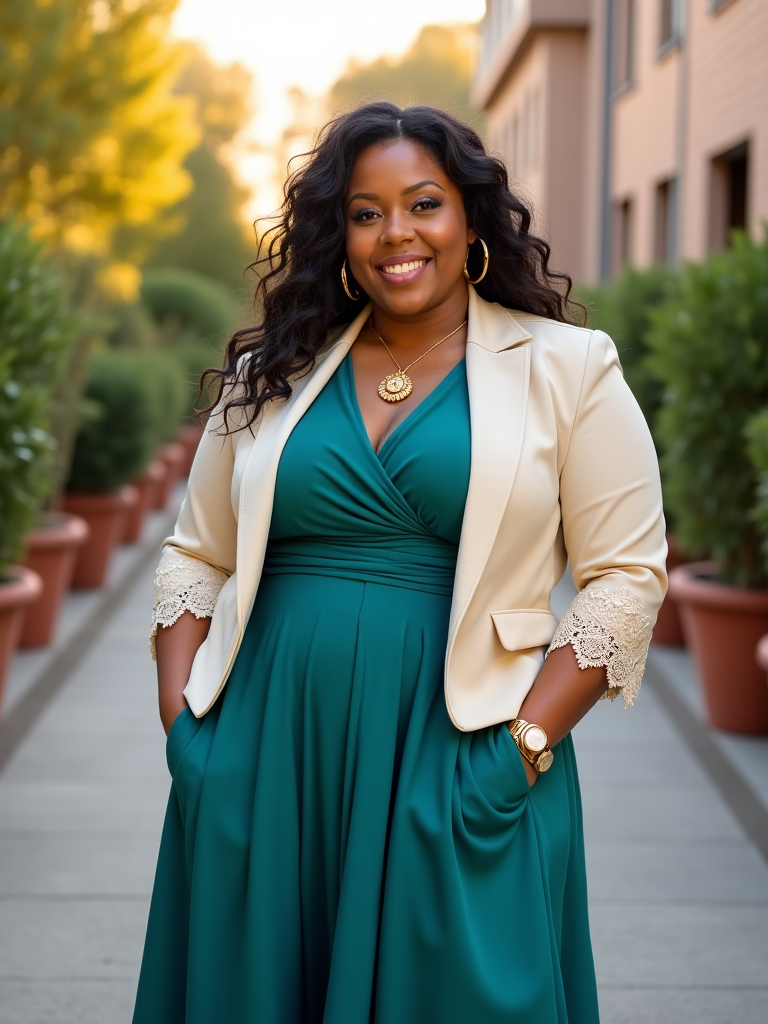 Plus Size Graduation Outfits Ideas
