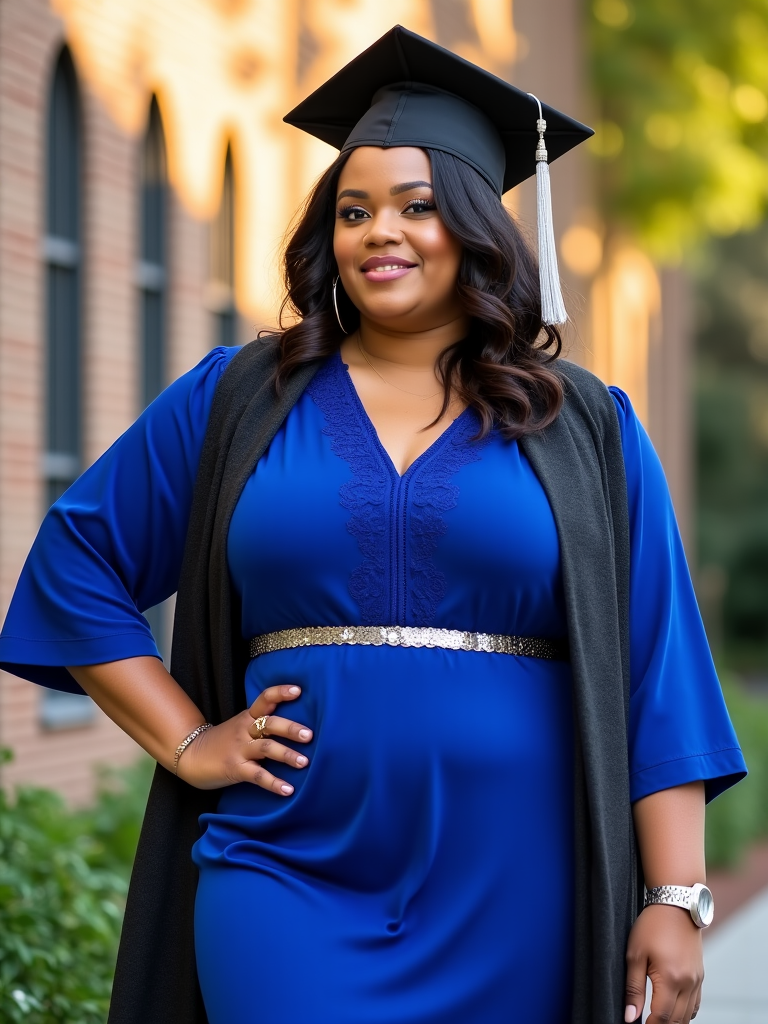 Plus Size Graduation Outfits Ideas