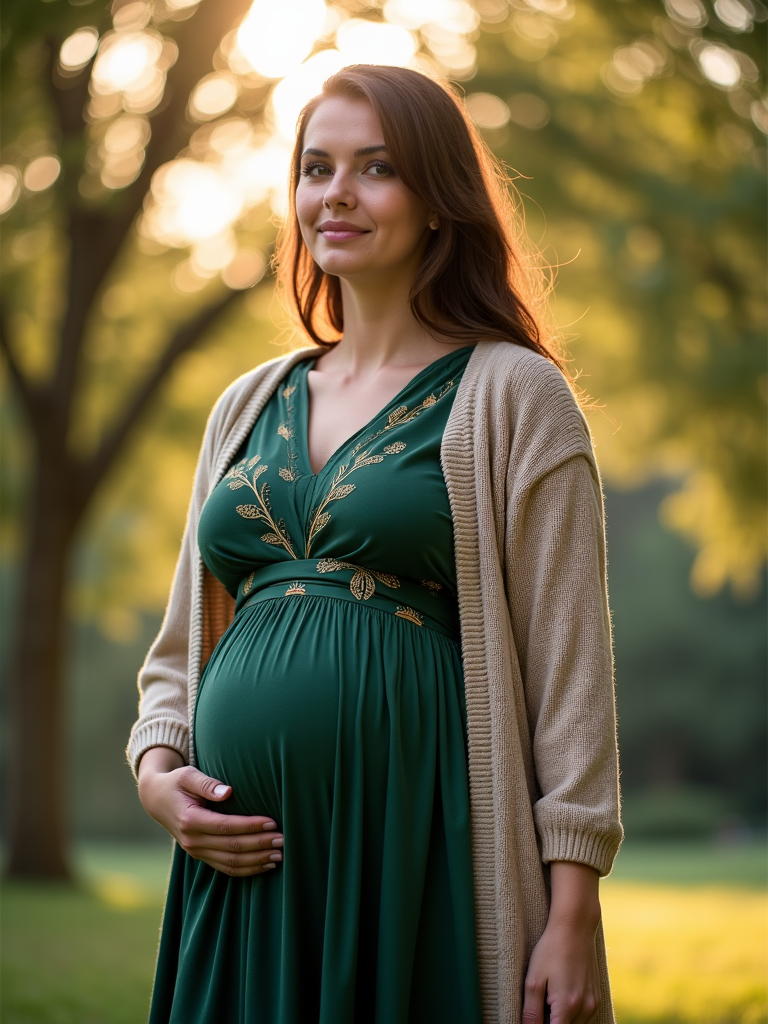 Plus Size Maternity Outfits Ideas