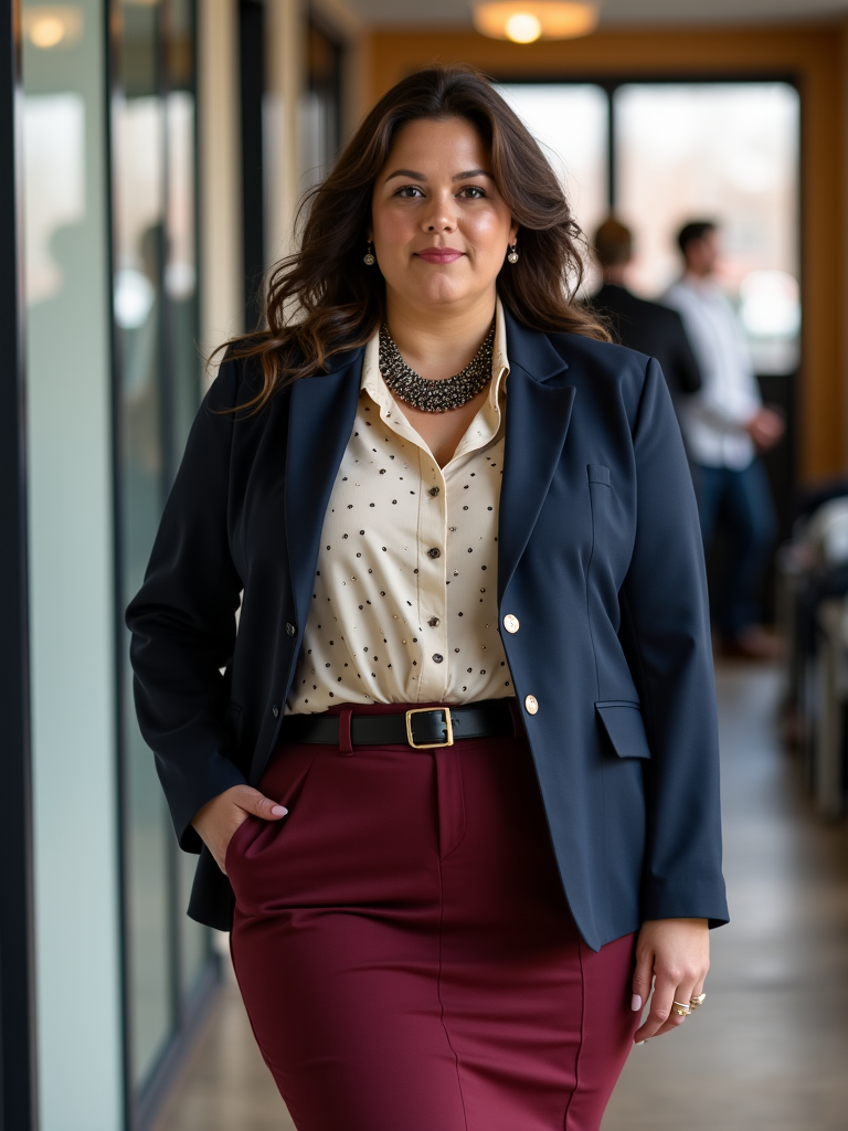 Plus Size Office Outfits Ideas