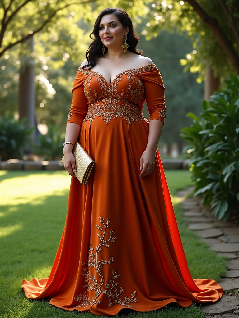 Plus Size Outdoor Wedding Guest Outfits Ideas