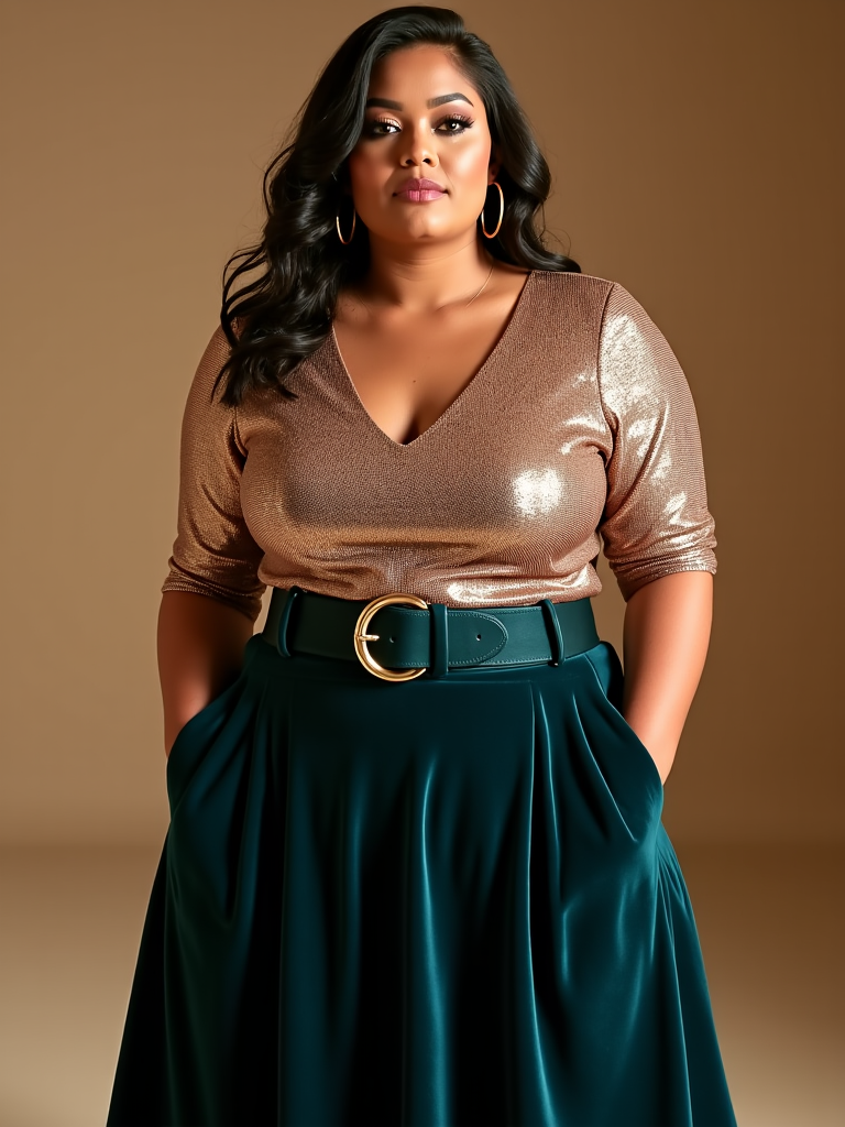 Plus Size Photo Shoot Outfits Ideas