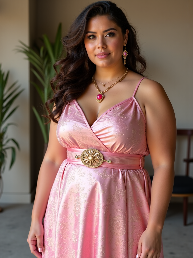 Plus Size Pink Outfit Ideas