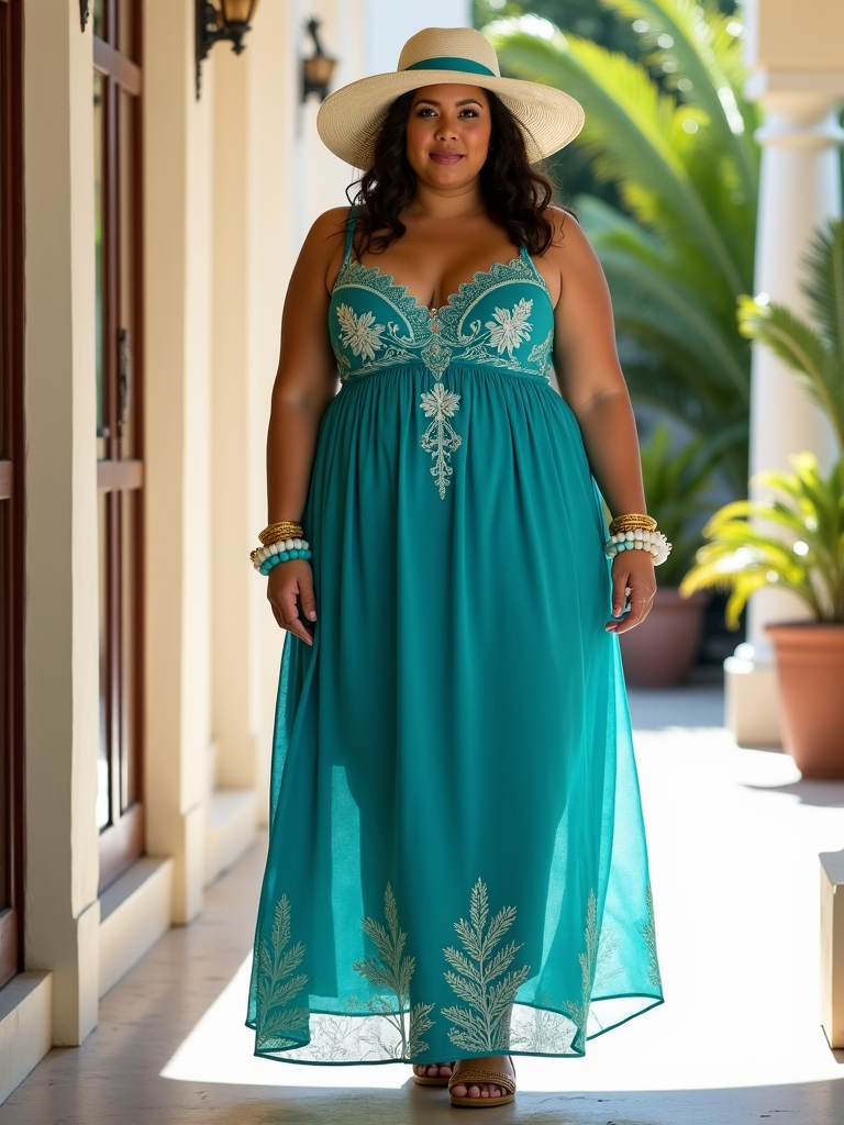 Plus Size Resort Outfits Ideas