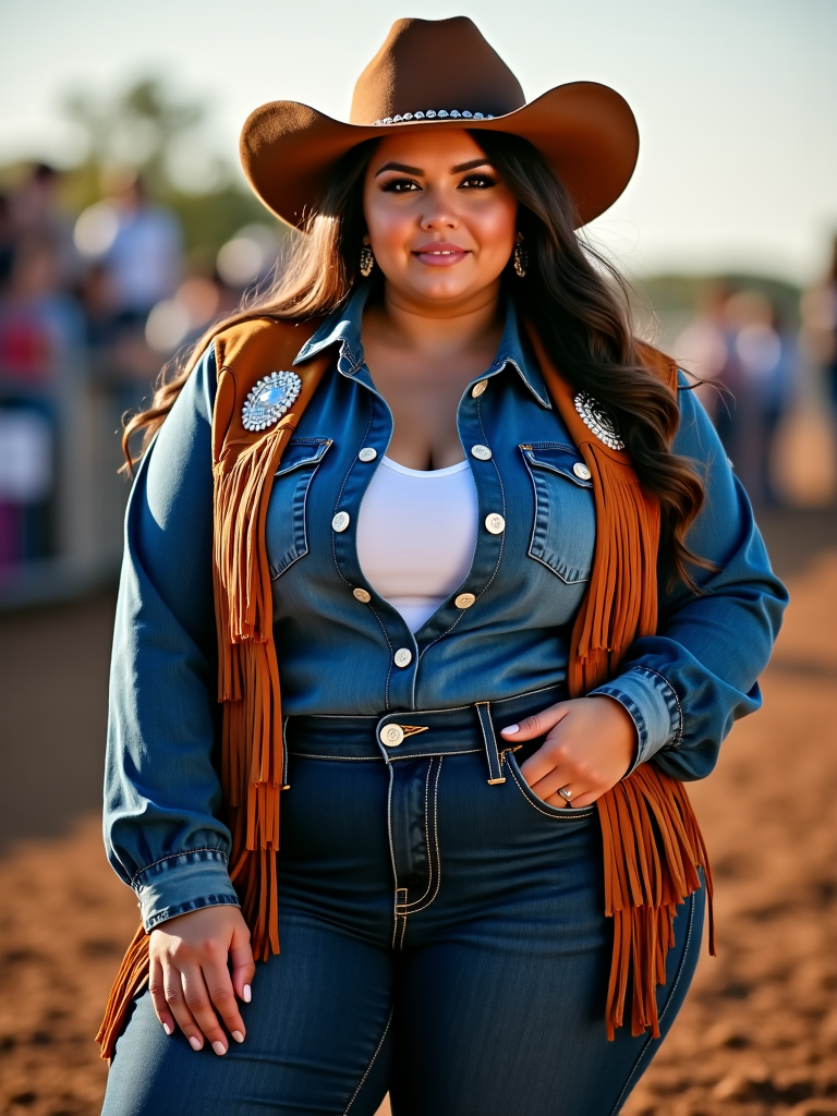 Plus Size Rodeo Outfit Ideas