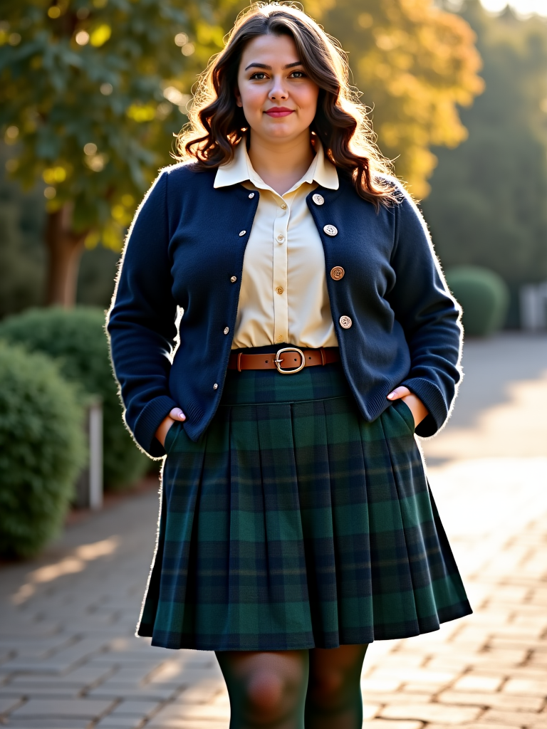 Plus Size School Girl Outfit Ideas