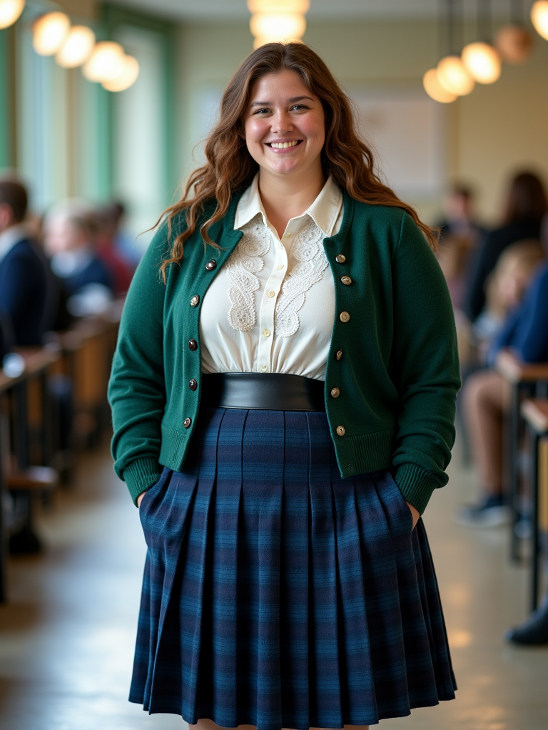Plus Size School Girl Outfit Ideas