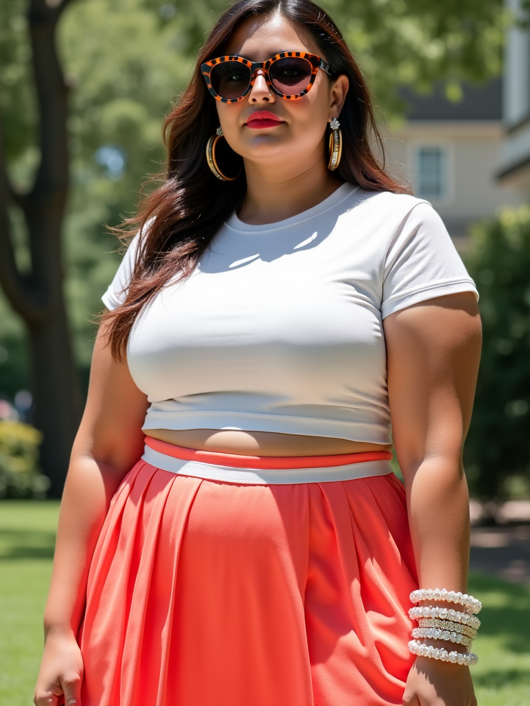 Plus Size Tennis Skirt Outfit Ideas