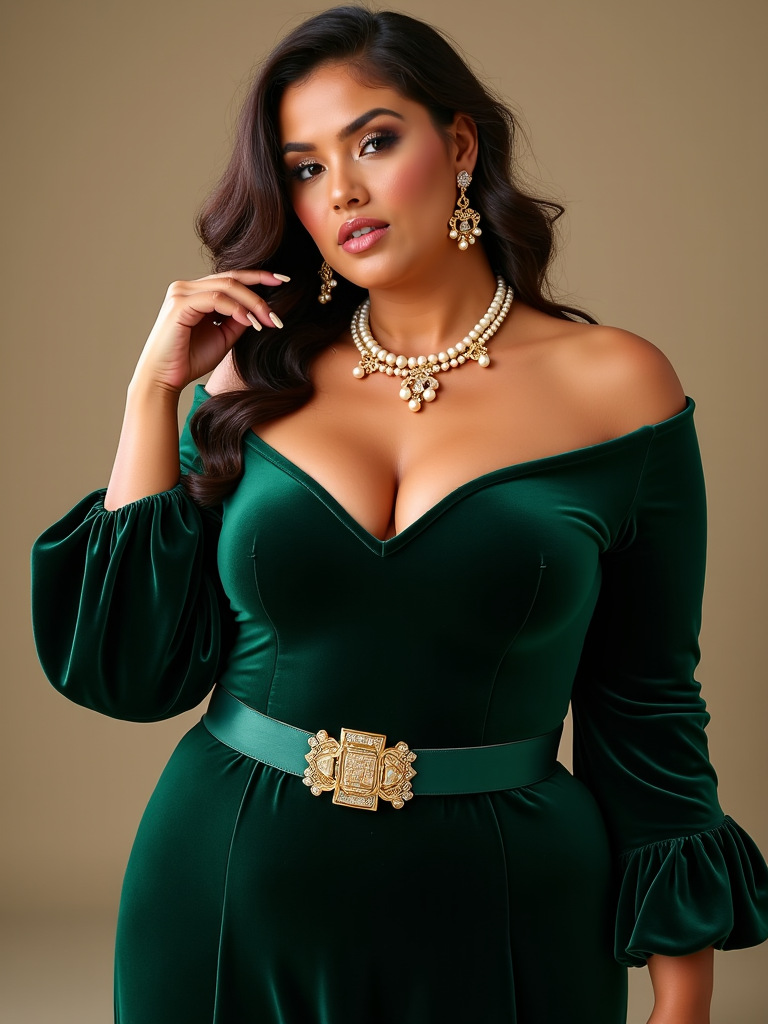 Plus Size Wedding Guest Outfit
