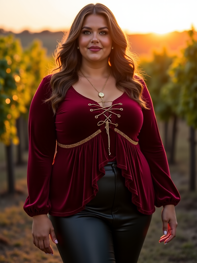 Plus Size Wine Tasting Outfits Ideas