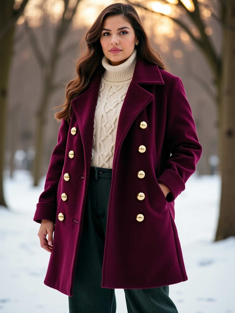 Plus Size Winter Outfits Ideas