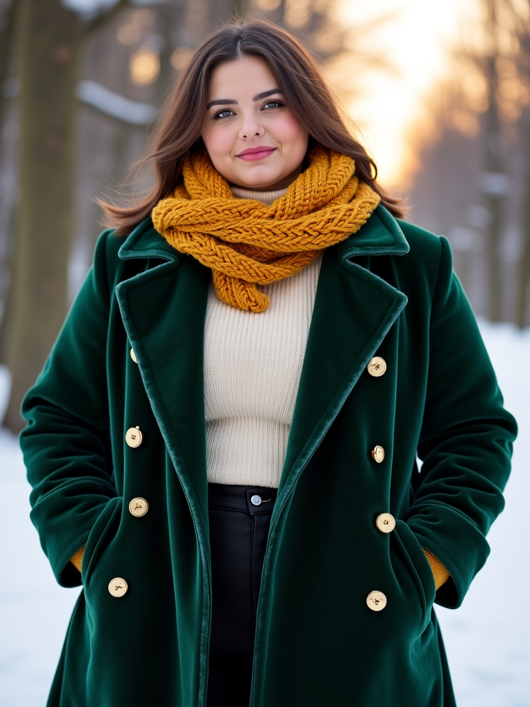 Plus Size Winter Outfits Ideas