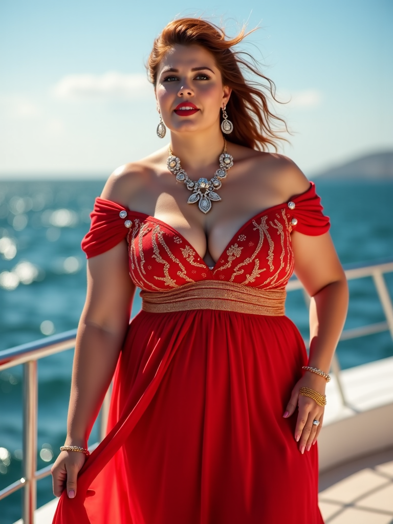 Plus Size Yacht Party Outfits Ideas