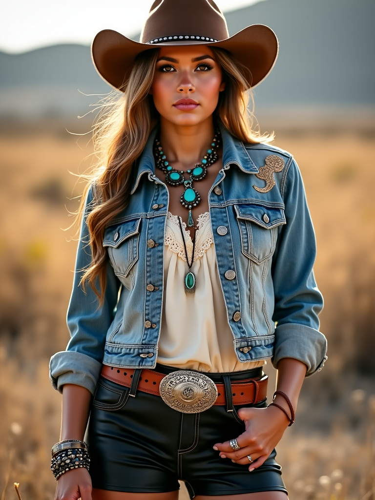 Women's Cowboy Outfit Ideas