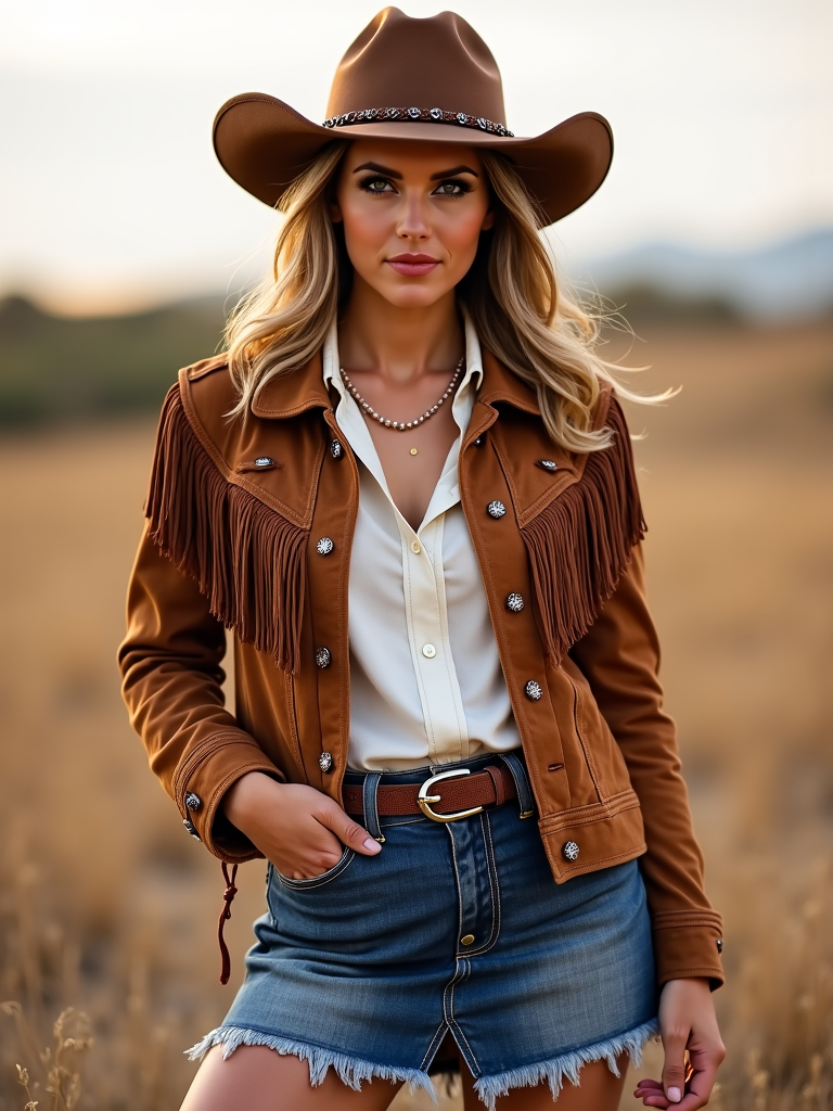 Women's Cowboy Outfit Ideas